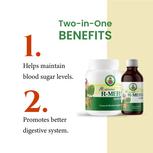 Ayur Brahma Advance R Meha Powder & Liquid Combo