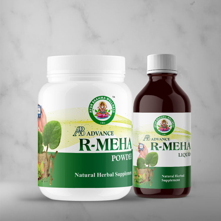 Ayur Brahma Advance R Meha Powder & Liquid Combo